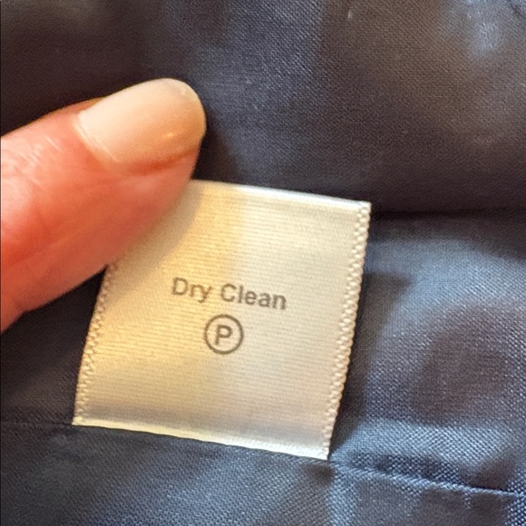 Cold Water Creek Navy/Cream Jacket with 3/4 Sleeves - Picture 13 of 14